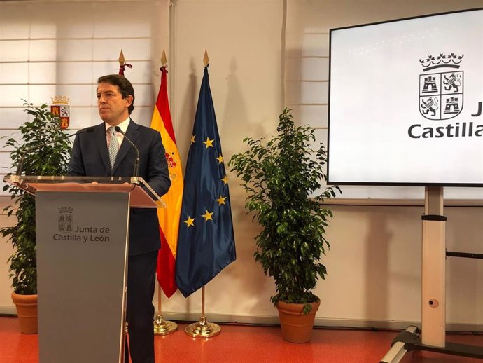 Imagen de archivo del presidente de la Junta de Castilla y León, Alfonso Fernández Mañueco.