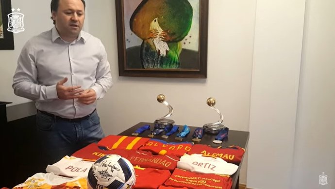 Archivo - El seleccionador español de fútbol sala, Fede Vidal