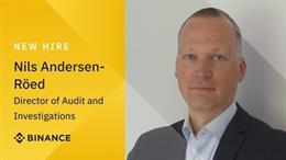 Nils Andersen-Red joins Binance from Europol to further strengthen investigations and audit team