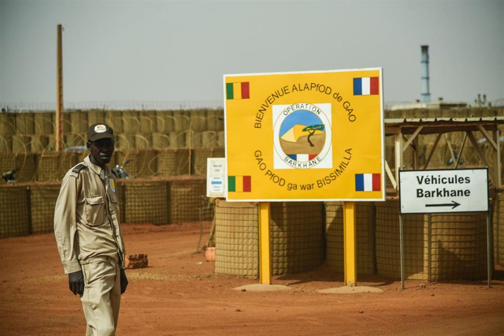 Archivo - Base de la operación francesa Barkhane en Gao