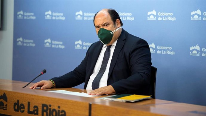 Archivo - El gerente de la ADER, Fernando San José, en comparcecencia de prensa