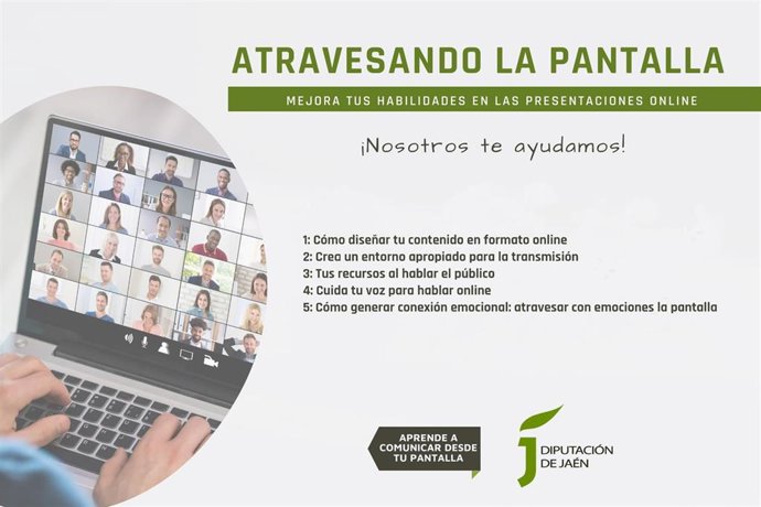 La Diputación de Jaén lleva a cabo 'Atravesando la pantalla'