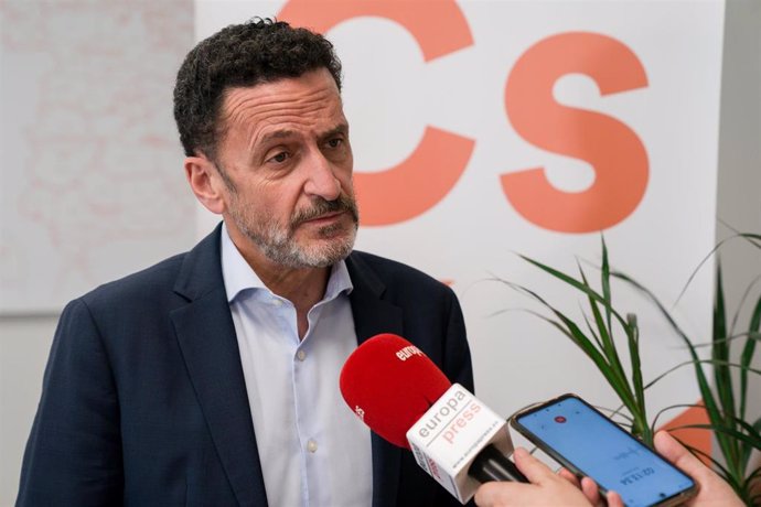 Archivo - En portavoz adjunto de Ciudadanos, Edmundo Bal, en declaraciones a Europa Press