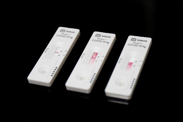 Archivo - Tests de antígenos