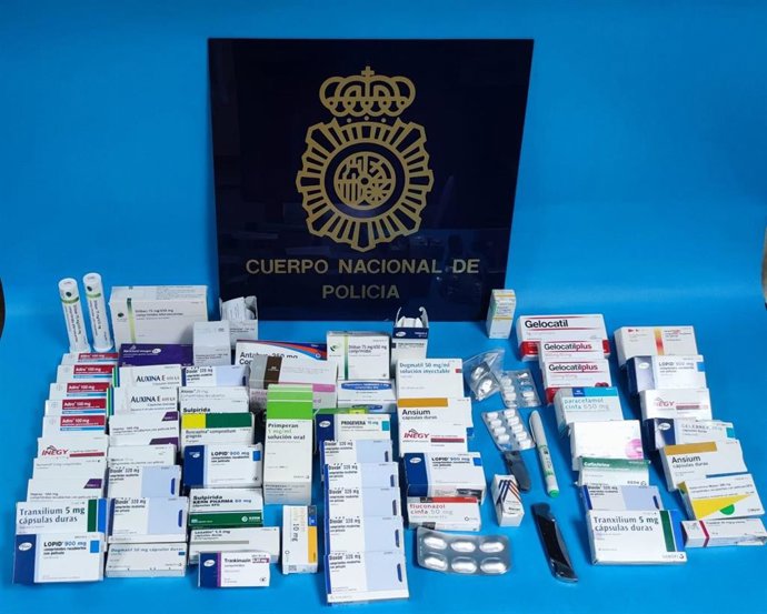 Medicamentos incautados