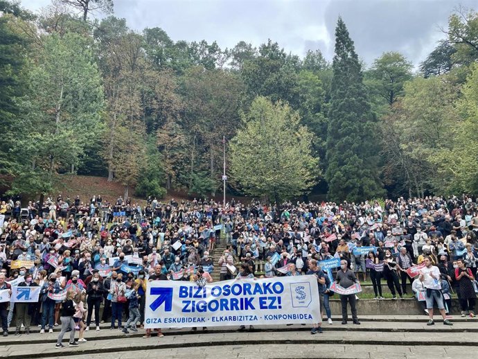 Movilización de Sare en Arrasate