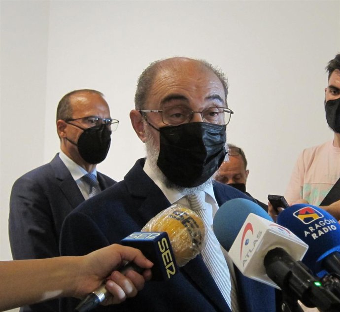 El presidente de Aragón, Javier Lambán.
