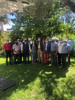 El vicesecretario de Territorial del Partido Popular, Antonio González Terol, ha participado este sábado en un encuentro con alcaldes y concejales del Partido Popular de municipios de la comarca de Aliste.