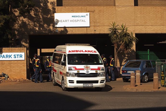 Ambulancia en Sudáfrica