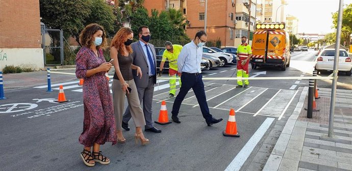 Los ediles comprueban las nuevas señalizaciones