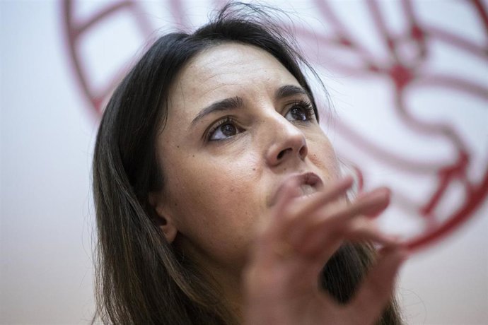 Archivo - La ministra de Igualdad, Irene Montero.
