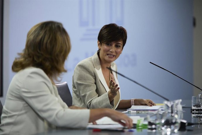 La portavoz y ministra de Política Territorial, Isabel Rodríguez