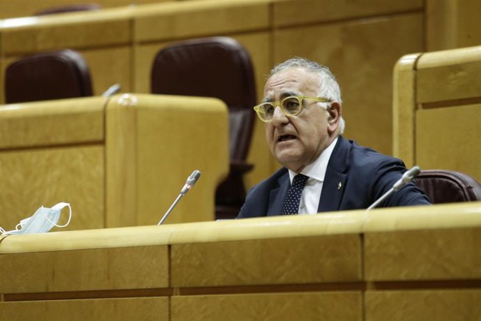 Archivo - El senador del PAR, Clemente Sánchez-Garnica.