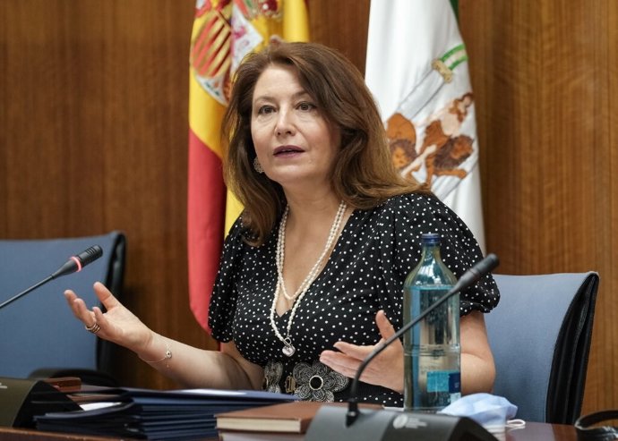 Archivo - La consejera de Agricultura, Carmen Crespo, en una imagen de archivo de una comparecencia en comisión parlamentaria.