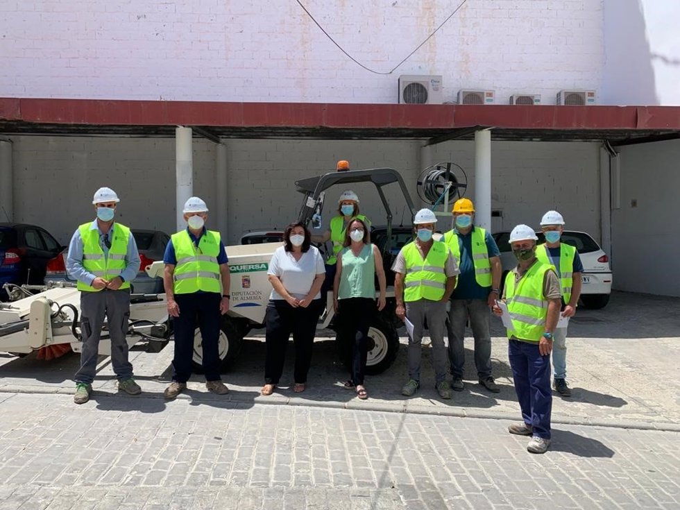 Curso de dúmper en Lucainena de las Torres.
