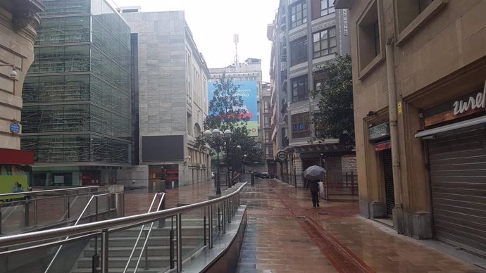 Archivo - Lluvia en Bilbao