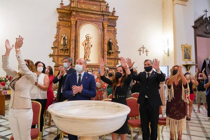 La Diputación de Almería participa en la Misa Mayor de las Fiestas en Honor al Cristo de la Luz de Dalías