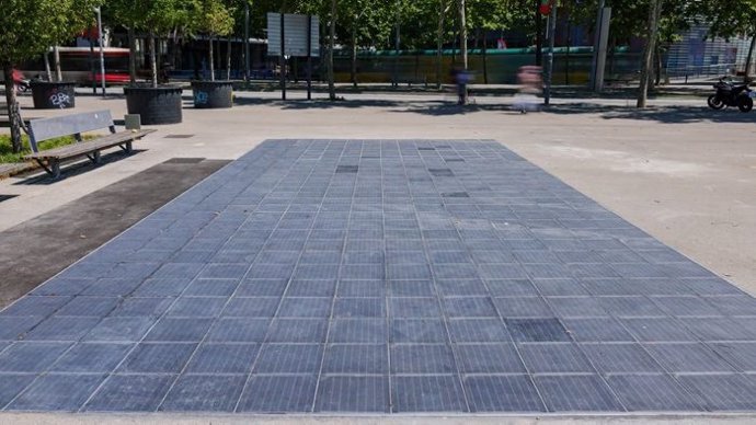 Paviment fotovoltaic sostenible de Sorigué