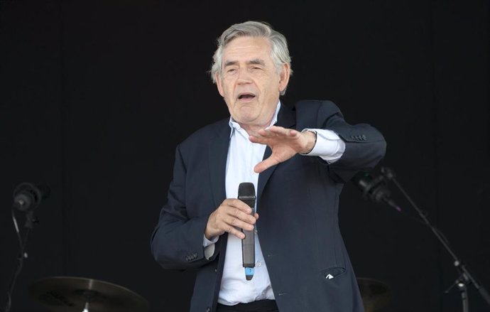 El ex primer ministro de Reino Unido, Gordon Brown