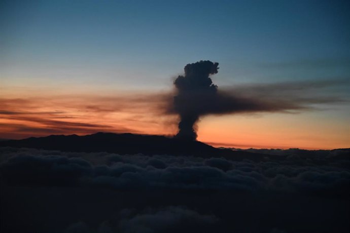 Erupción del volcán de La Palma.