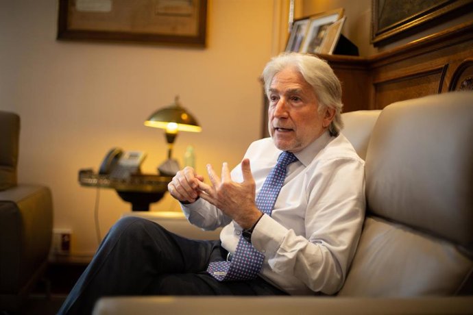 Archivo - El presidente de Foment del Treball, Josep Sánchez Llibre. Foto de archivo.