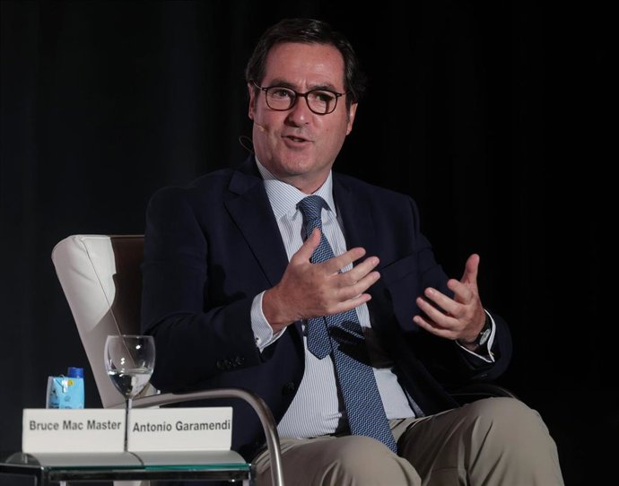 El empresario de la CEOE, Antonio Garamendi.