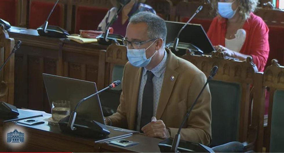 El consejero de Sanidad, Pablo Fernández Muñiz