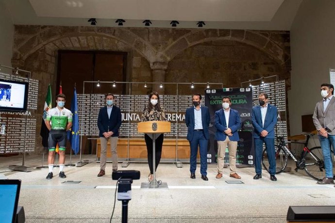 Presentación de la Vuelta Ciclista a Extremadura