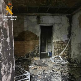 Incendio en Talavera la Real