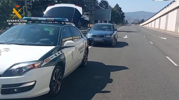 Actuación de la Guardia Civil