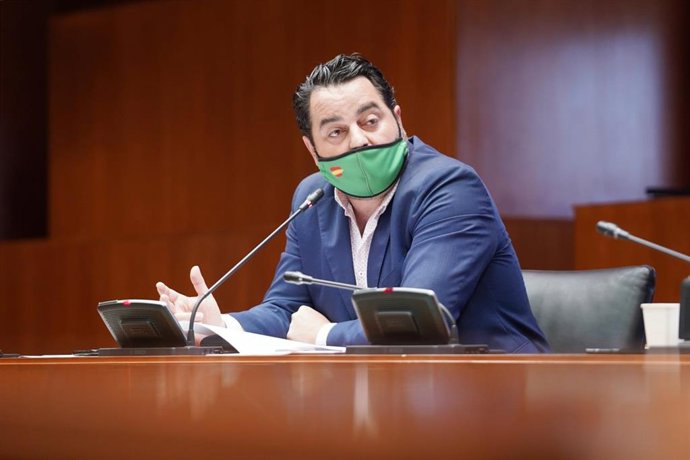 Archivo - David Arranz, diputado de VOX