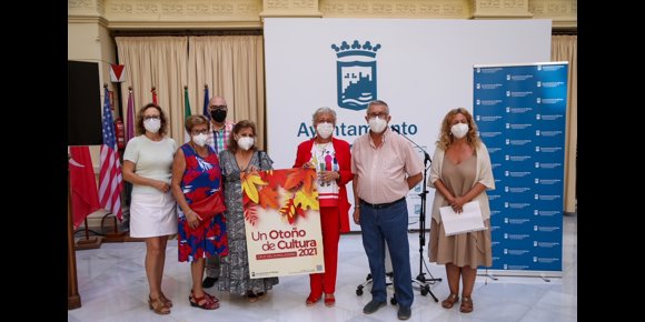 2. Los escritores Alejandro Palomas y Marta Sanz en el programa 'Un otoño de cultura' en Cruz del Humilladero, Málaga