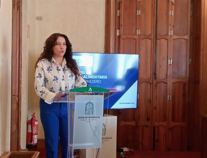 La consejera de Igualdad, Políticas Sociales y Conciliación de la Junta de Andalucía, Rocío Ruiz.