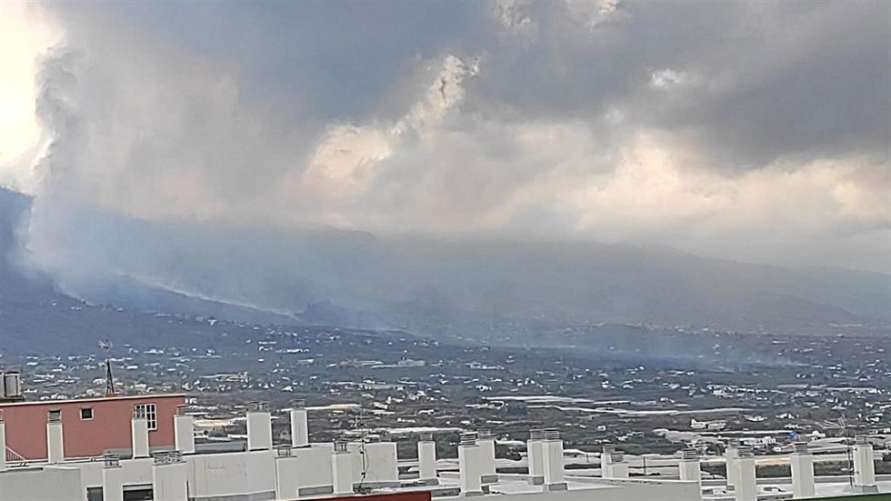 Erupción en la Palma