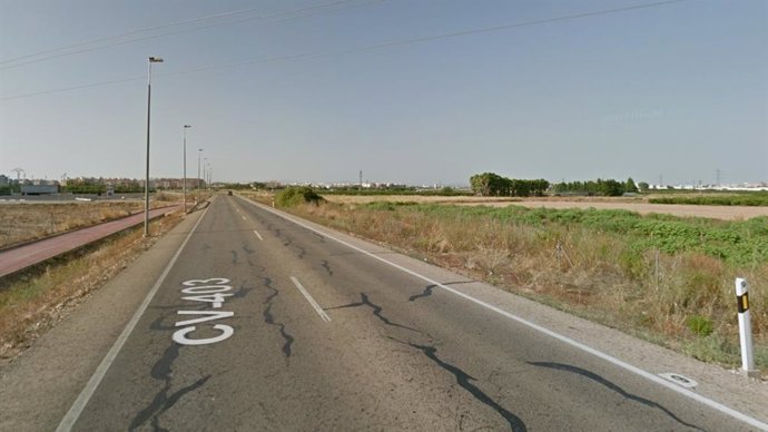 CV-403 a su paso por Picanya (Valencia)