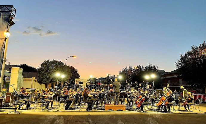 Actuación de la OJAL en Abla (Almería).