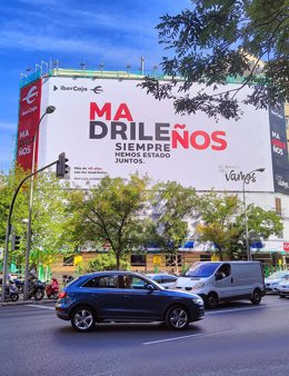 Ibercaja lanza este lunes, 20 de septiembre, la campaña 'Madrileños siempre hemos estado juntos'.