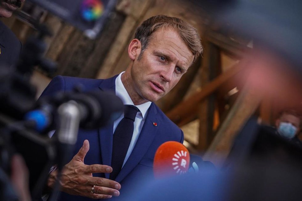 El presidente de Francia, Emmanuel Macron