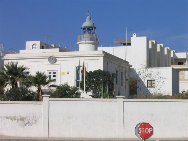 Faro de Garrucha, en Almería