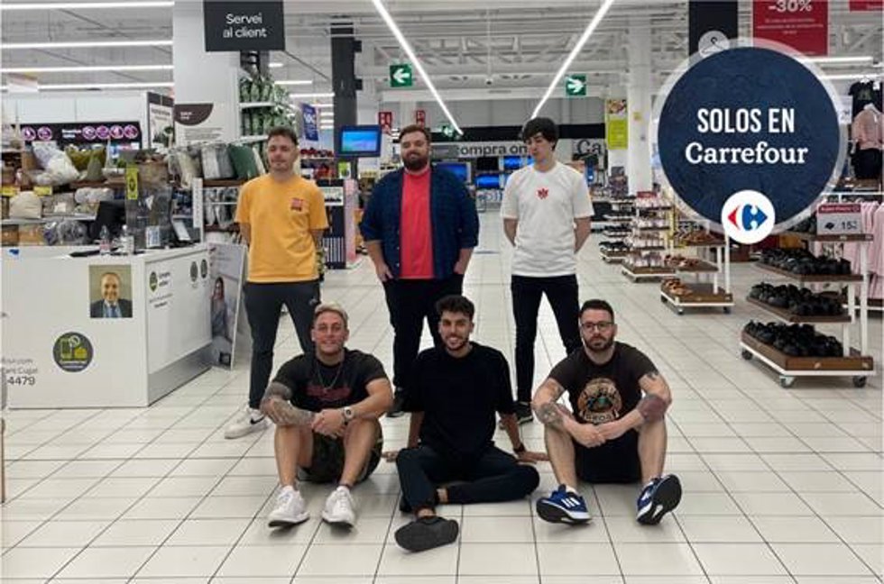 Ibai Llanos y Carrefour