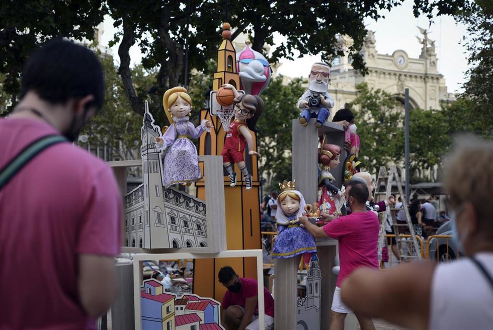 Comienza la plant de la falla municipal infantil