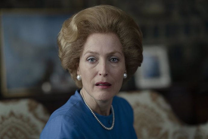 Archivo - Gillian Anderson vive el momento más surrealista cuando le preguntan si habló con Margaret Thatcher por The Crown