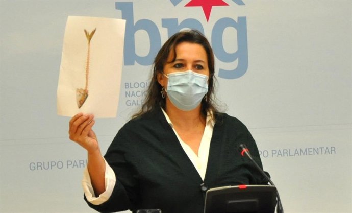 La portavoz del Bloque en Europa, Ana Miranda