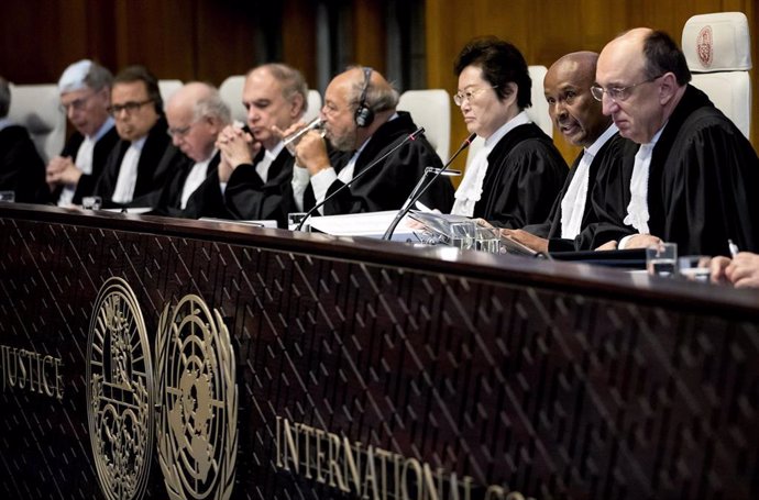 Archivo - Imagen de archivo de la Corte Internacional de Justicia de las Naciones Unidas