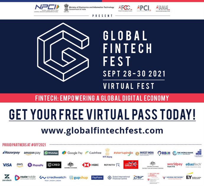India to Host Worlds Largest Virtual FinTech Fest on 28th-30th Sept