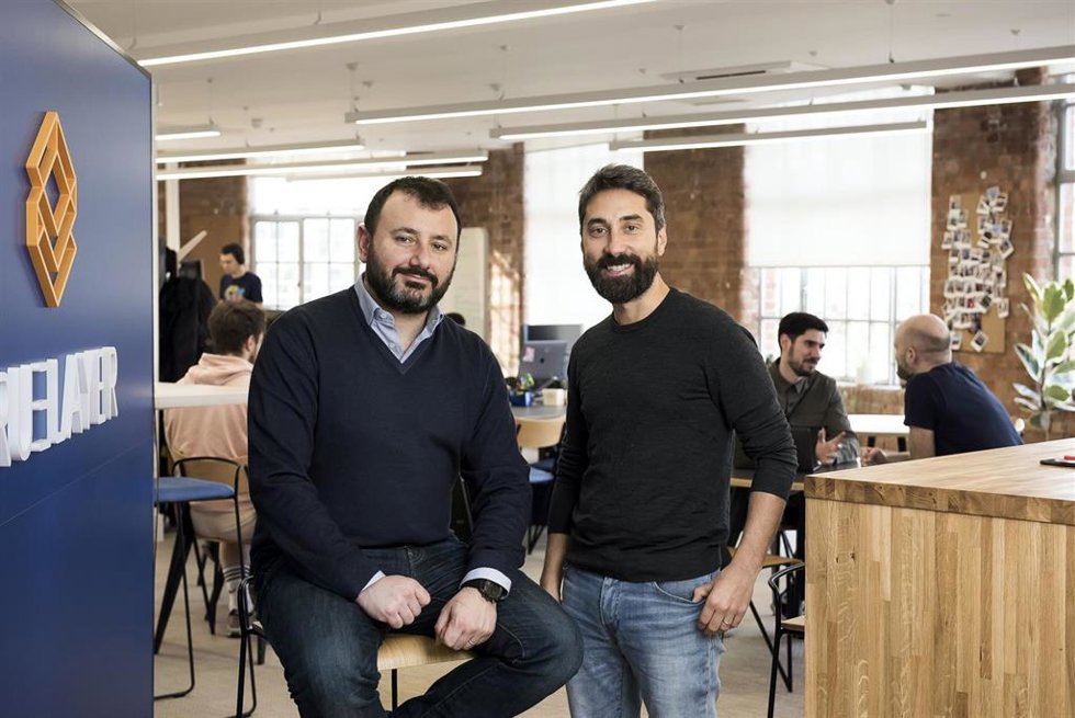 Archivo - Los fundadores de TrueLayer, Luca Martinetti y Francesco Simoneschi.