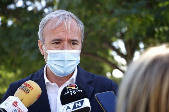 El alcalde de Zaragoza, Jorge Azcón