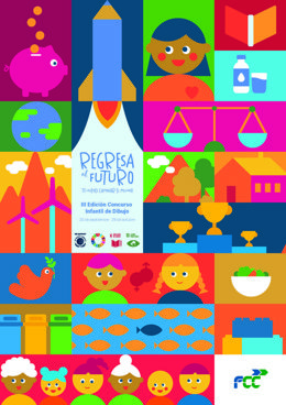 Cartel de la convocatoria del concurso 'Regresa al futuro'