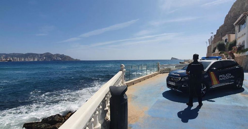 Agente de Policía Nacional de Benidorm en imagen de archivo