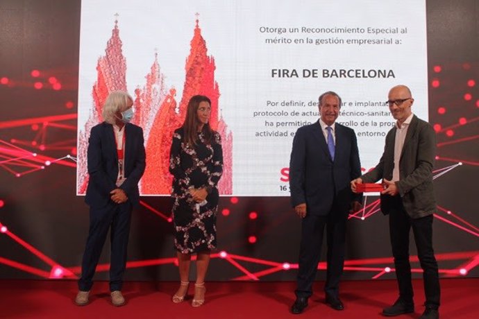 Fira de Barcelona recibe un reconocimiento internacional por su protocolo contra la Covid-19